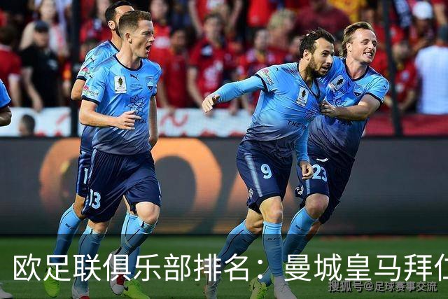 欧足联俱乐部排名：曼城皇马拜仁前3